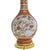 Antique Meiji Large Table Lamp Japanese Kutani Onion Shape Vase Porcelain Orange Gold For Sale In Philadelphia - Image 6 of 9