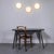 : 1950’s new old stock czech opaline organic wall – ceiling lamp. Each lamp has been cleaned and restored. Each lamp is...