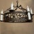Late 19th Century Pair Antique Country French Wrought Iron Chandeliers For Sale - Image 5 of 13
