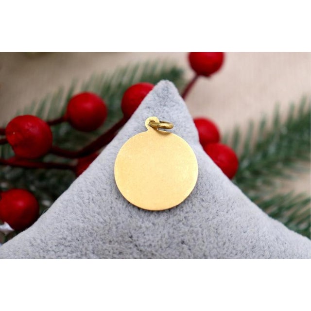 19.2k Gold Pendant, in Worn conditions. Designed 1980 to 1989