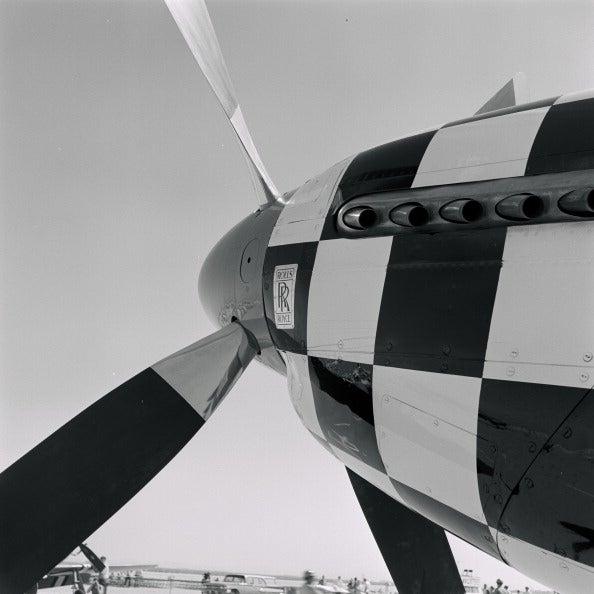 California Sports Car Club Air Show UNITED STATES - JUNE 08: 1965 California Sports Car Club Air Show. The checkerboard...