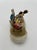 1980s Vintage Ron Lee Circus Clown Sleeping on Park Bench Sculpture With Blue Bird, 1988 For Sale - Image 5 of 9