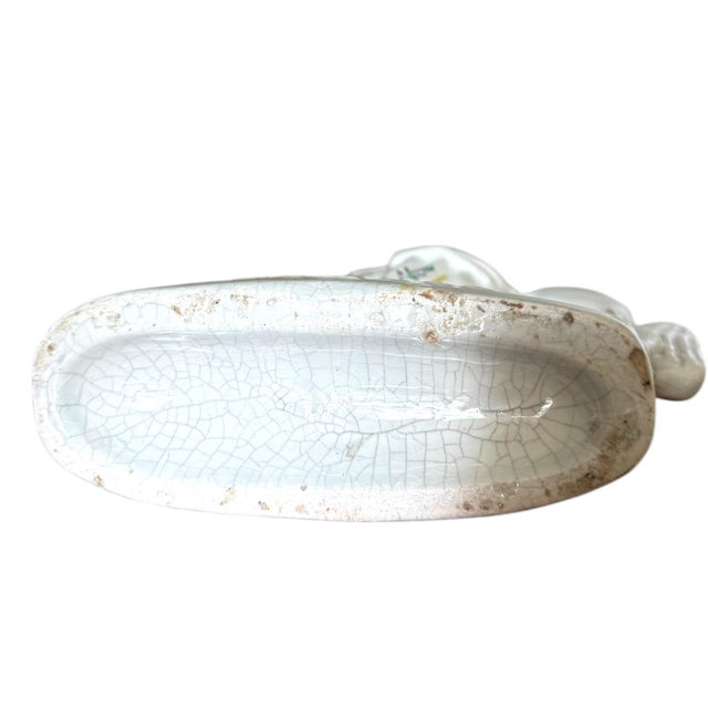 Antique Staffordshire Flatback “Duchess” Equestrian Figure, Circa 1850s For Sale - Image 9 of 9