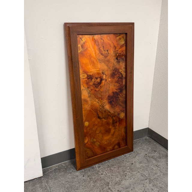 Design Plus Gallery presents an Original Copper Artwork by Sean Penney. This framed copper artwork displays an abstract...