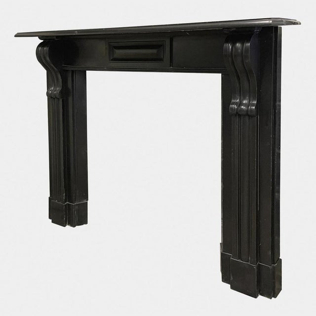 Antique Regency Irish Kilkenny Fireplace Mantel in Marble, 1830 For Sale - Image 9 of 18