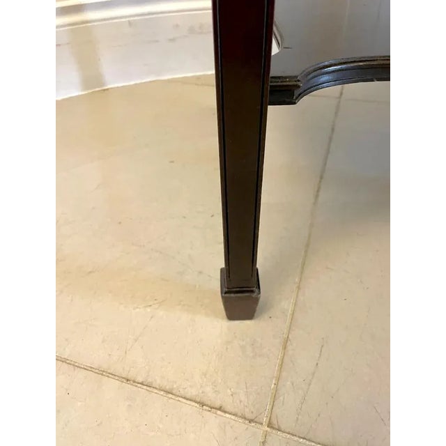 1900 - 1909 Edwardian Mahogany Free Standing Side Table, 1900s For Sale - Image 5 of 13