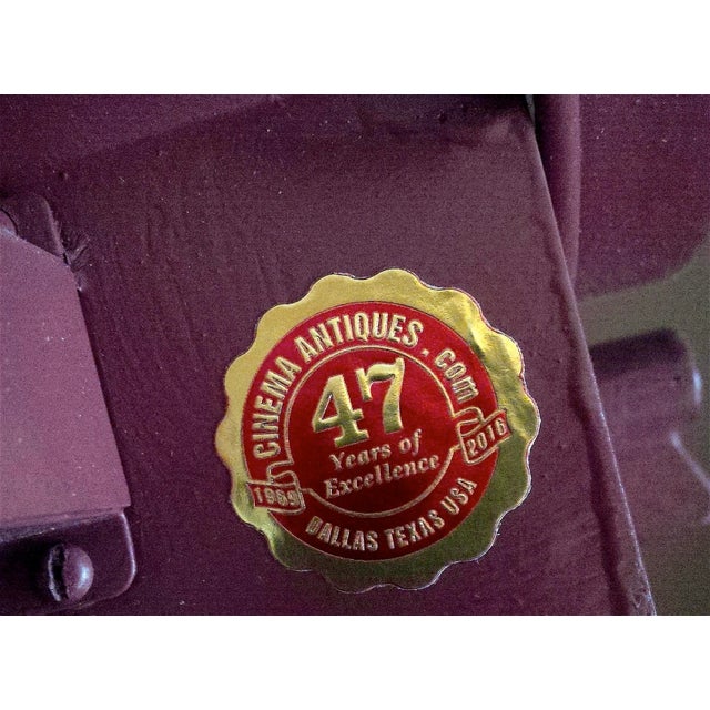 Circa 1940s G.E. Motion Picture Studio Light Bulb Wrapper, Framed Pair For Sale In Dallas - Image 6 of 8