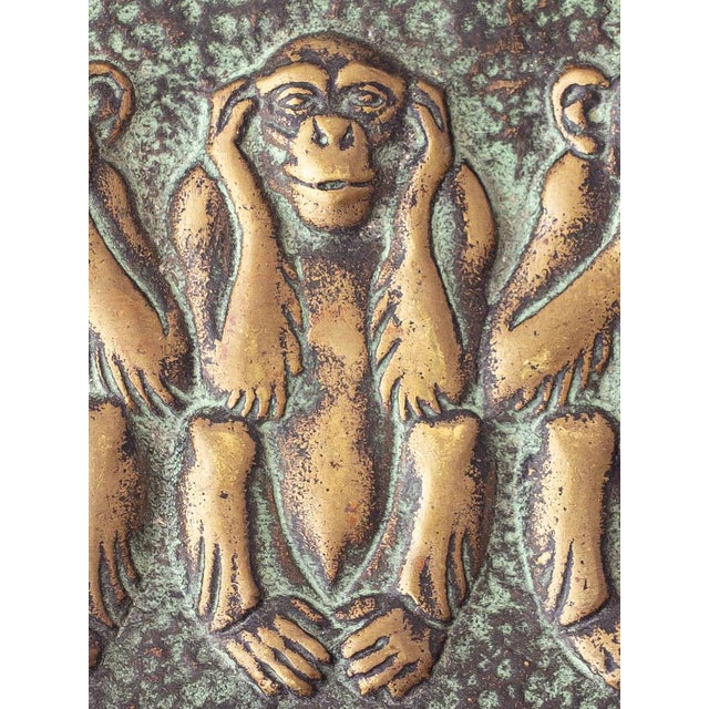 Metal Art Deco Bronze Tray by Max Le Verrier, France, 1930s For Sale - Image 7 of 9