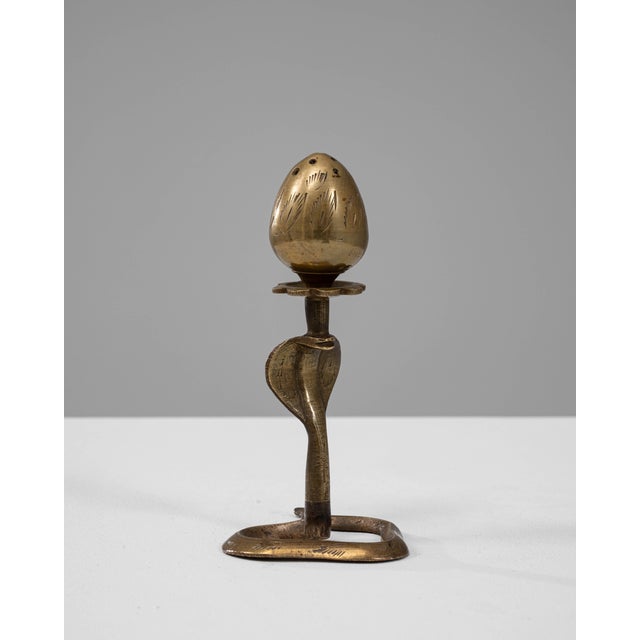 20th Century French Incense Holder Brass Snake Stick Burner For Sale - Image 4 of 18