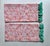 New Pair of Paper Source White Cotton Towels with Coral Floral design and Teal Tassels. Kitchen. Dish. Bath. Tea Towels....