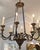 Italian Designer Italian Gilt Wood & Iron Chandelier by Randy Esada Designs for Prospr For Sale - Image 3 of 5
