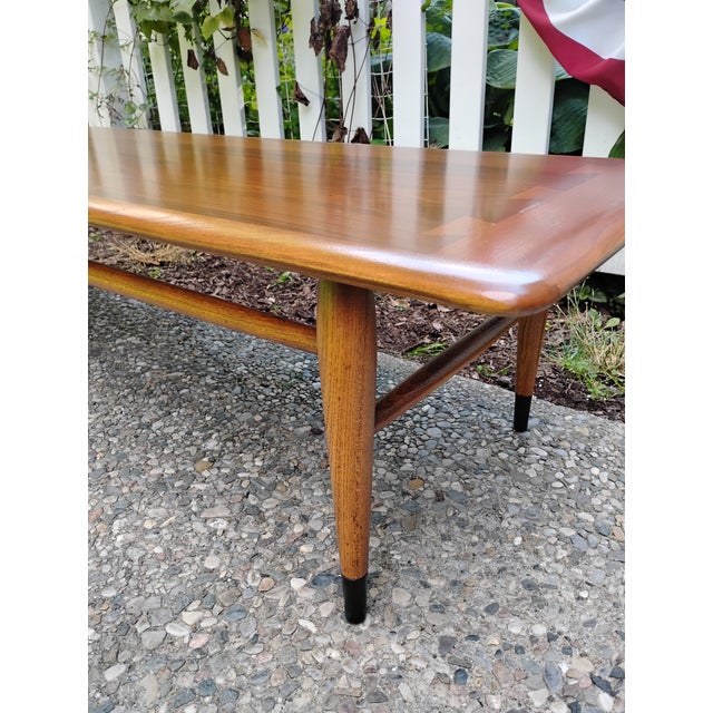 Lane Furniture Acclaim Cocktail Coffee Accent Table Mid Century For Sale - Image 9 of 9