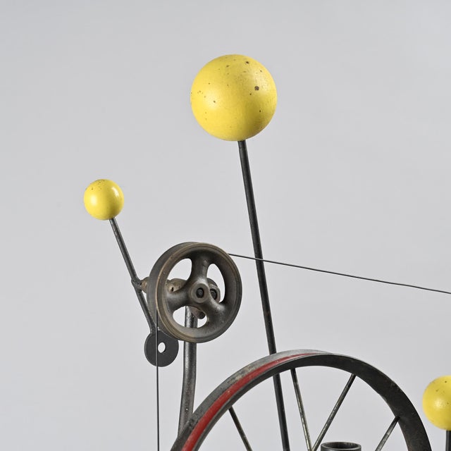 1990s Kinetic Metal Sculpture, Switzerland, 1996 For Sale - Image 5 of 16