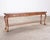 Late 20th Century English Queen Anne Style Walnut Two-Tier Console Table 6 Ft For Sale - Image 5 of 18