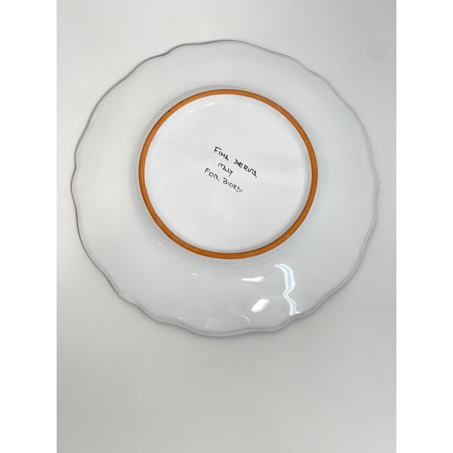 Traditional Siena Salad Plate, Full Design For Sale - Image 3 of 7