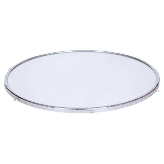 Rotating Mirror Tray, Czechia, 1930s For Sale