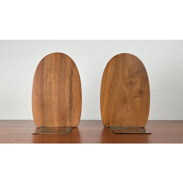 Mid-Century Scandinavian Bookends in Wood, 1960s, Set of 2 For Sale - Image 9 of 18