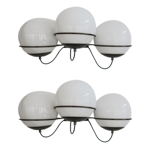 Wall Lamps from Candle, Italy, 1960, Set of 2