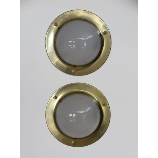 Azucena LSP6 Tommy Wall or Ceiling Lamps attributed to Luigi Caccia Dominioni for Azucena, Italy, 1960s, Set of 2 For Sale - Image 4 of 15