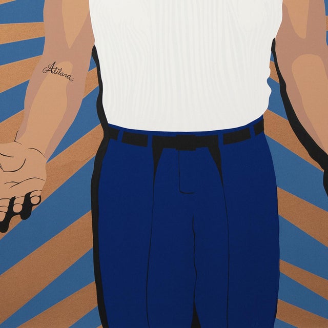 Bronze 'Veterano' by Lawrence Colacion, 1995, Chicano Art, Xicano, Los Angeles, Lacma, Self Help Graphics & Art For Sale - Image 8 of 10