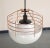 Industrial Industrial Style White and Copper-Plated Pendant Light by Roll & Hill For Sale - Image 3 of 13