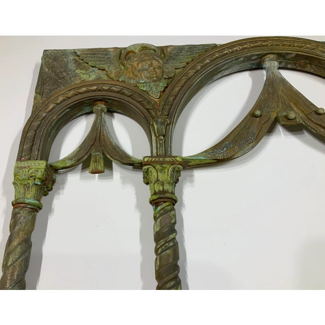 19 Century Brass and Bronze Architectural Element For Sale - Image 9 of 13