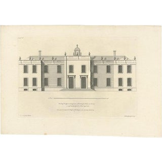 Campbell, Illustration of the East Front of Beddington Place, 1717, Print For Sale