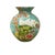 Chinese Celadon Green Crackle Ceramic Scenery Graphic Gourd Shape Vase For Sale - Image 9 of 9