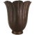 Marie Zimmermann Arts and Crafts Fluted Floriform Vase For Sale