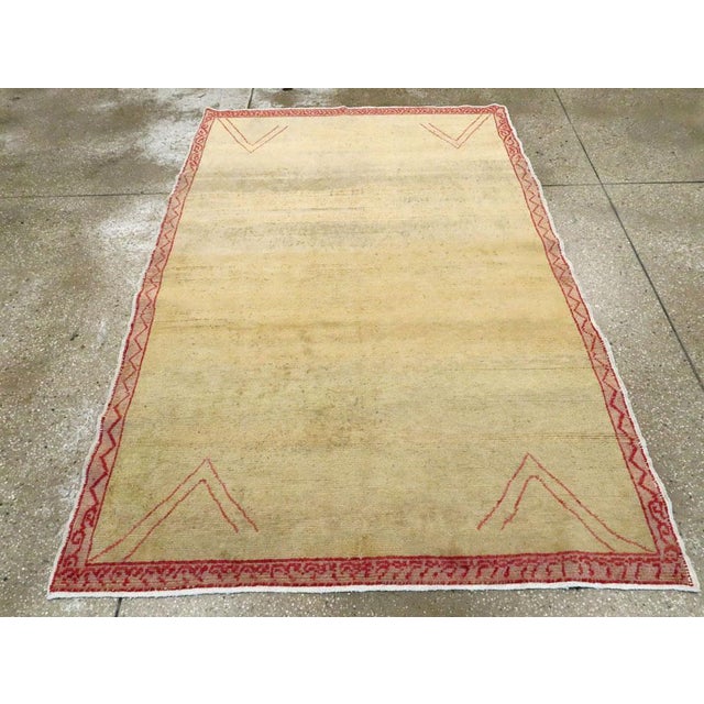 Galerie Shabab Collection Mid-20th Century Turkish Anatolian Accent Rug For Sale - Image 4 of 9