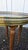 Wood Vintage French Louis XVI–Style Marble-Top Side Tables With Pierced Brass Galleries — A Pair For Sale - Image 7 of 18