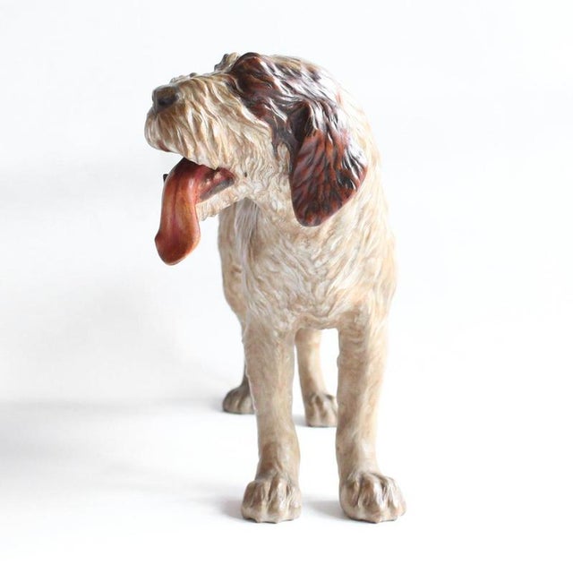 Carved Wood Dog, 1890s For Sale - Image 3 of 13