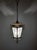 1950s Brass & Etched Glass Cross Lantern For Sale - Image 10 of 11