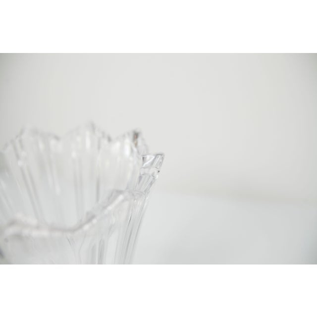 Crystal Vase by Lisa Mori, Austria, 1980s For Sale - Image 12 of 14