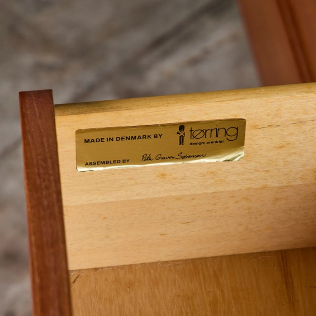 Six Drawer Teak Dresser by Nils Jonsson for Tørring Møbelfabrik For Sale - Image 17 of 17