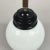 Opaline Glass, Bakelite and Wood Pendant from Sieverts Kabelverk, Sweden, 1940s For Sale - Image 12 of 15