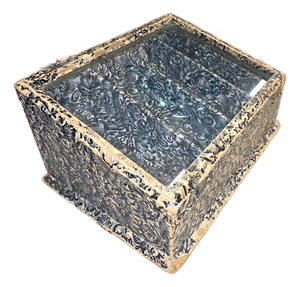 Antique Paper and Glass Display Box