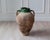 Terra Cotta 19th Century Mediterranean Terracotta Jar with Green Glazed Rim and Handles For Sale - Image 8 of 12