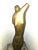 The 1970s Brass Sculpture by Artist Emiel De Block is a modern and abstract piece of art depicting a abstract figure. This...