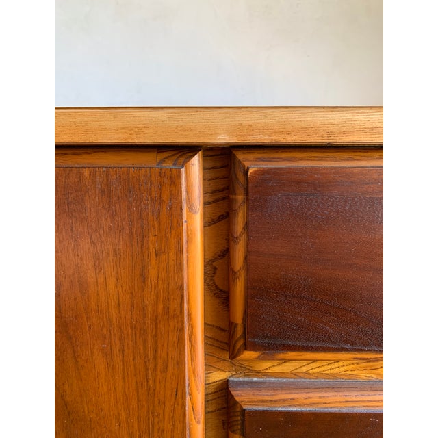 1960s Mid Century Modern Lane Altavista Walnut and Cedar Blanket Hope