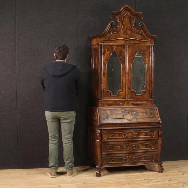 Mid-Century Lombard Trumeau, 1960s For Sale - Image 12 of 13