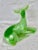 Vintage Green G Ruggeri Deer Figurine For Sale - Image 4 of 12