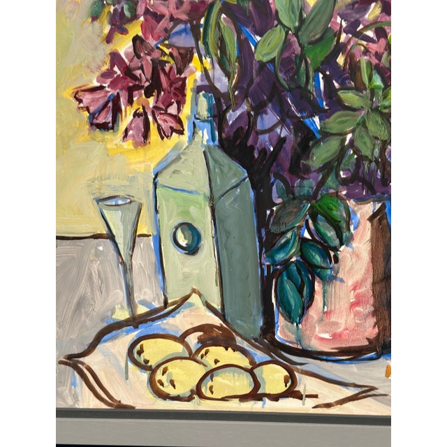 Knut Anerud, Large Still Life, 1950s, Oil on Panel, Framed For Sale - Image 8 of 18