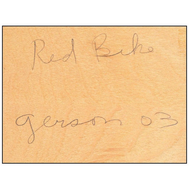 The Red Bike, Alan Gerson For Sale - Image 4 of 5