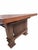 Late 20th Century Custom Arts and Crafts Mission Style Oak Dining Table With Six High-Back Chairs For Sale - Image 12 of 12