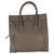 Celine Souris Drummed Calfskin Mini Luggage Tote For Sale - Image 4 of 8