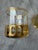 Culver Ltd. Vintage Culver Antigua 22k Gold Lowball Glasses Set of 3 For Sale - Image 4 of 13