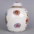 Art Deco Chinese Vintage Ceramic Pot,Famille Verte Porcelain Tea Jar Hand Painted Flowers Pattern For Sale - Image 3 of 10