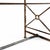 Vintage Iron Table With Stone Top For Sale In Los Angeles - Image 6 of 7