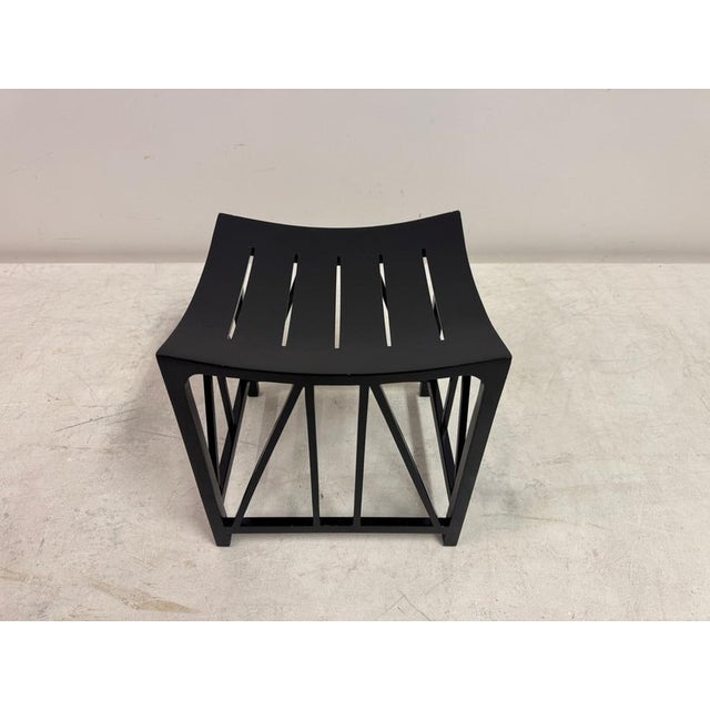 Black Thebes Style Stool, 1990s For Sale - Image 10 of 14